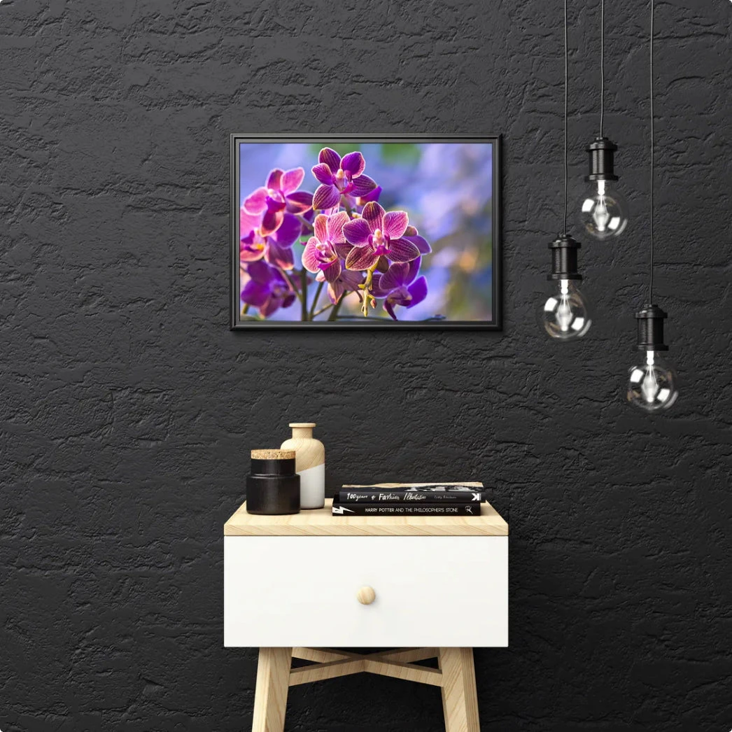 Broderie Diamant <br> Orchidées Photographie 5 Broderie Diamant <br> Orchidées Photographie – Image 3