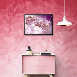Broderie Diamant <br> Orchidées Rafraichissantes 7 Broderie Diamant <br> Orchidées Rafraichissantes -Atelier Broderie Diamant broderie diamant orchidees rafraichissantes decor atelier broderie diamant