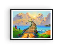 Broderie Diamant <br> Paradis Des Chiens -Atelier Broderie Diamant broderie diamant paradis des chiens cadre atelier broderie diamant