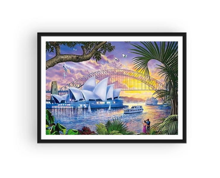 Broderie Diamant <br> Peinture De Sydney 4 Broderie Diamant <br> Peinture De Sydney – Image 2