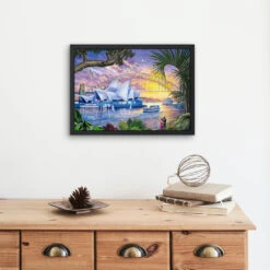 Broderie Diamant <br> Peinture De Sydney 7 Broderie Diamant <br> Peinture De Sydney -Atelier Broderie Diamant broderie diamant peinture de sydney decor atelier broderie diamant