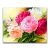 Broderie Diamant <br> Petit Bouquet De Pivoines -Atelier Broderie Diamant broderie diamant petit bouquet de pivoines atelier broderie diamant