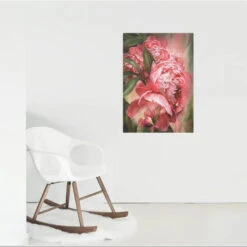 Broderie Diamant <br> Pivoine Rose Et Papillon -Atelier Broderie Diamant broderie diamant pivoine rose et papillon decor atelier broderie diamant