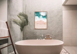 Broderie Diamant <br> Plage Et Écume -Atelier Broderie Diamant broderie diamant plage et ecume decor atelier broderie diamant