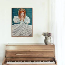 Broderie Diamant <br> Princesse Gisèle 7 Broderie Diamant <br> Princesse Gisèle -Atelier Broderie Diamant broderie diamant princesse gisele decor atelier broderie diamant