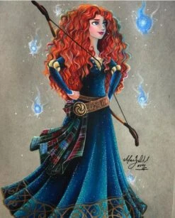 Broderie Diamant <br> Princesse Rebelle