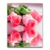 Broderie Diamant <br> Roses Et Reflet D'Eau 2 Broderie Diamant <br> Roses Et Reflet D'Eau -Atelier Broderie Diamant broderie diamant roses et reflet deau atelier broderie diamant