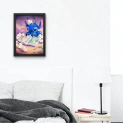 Broderie Diamant <br> Stitch Lit Un Livre -Atelier Broderie Diamant broderie diamant stitch lit un livre decor atelier broderie diamant