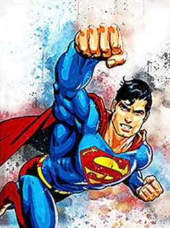 Broderie Diamant <br> Superman