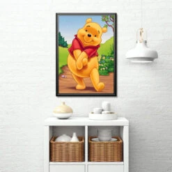 Broderie Diamant <br> Winnie L'Ourson -Atelier Broderie Diamant broderie diamant winnie lourson decor atelier broderie diamant